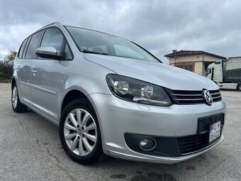 PREDAM VOLKSWAGEN TOURAN 1.6TDi 77kW 7 MIEST dovoz DE - 2