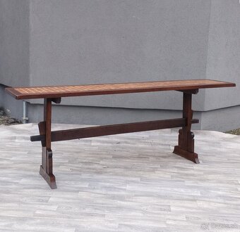 Stolík dlhý konzolový. - 2