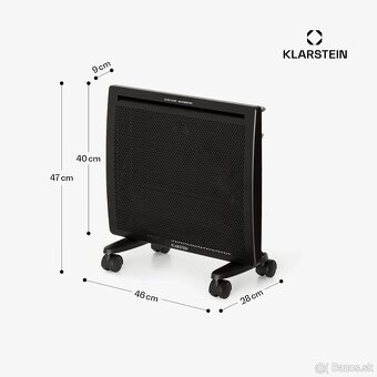 Klarstein Hot Spot Slimcurve Double Wave konvektor - 2