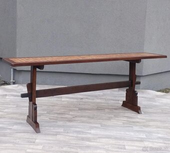 Stolík dlhý konzolový. - 2