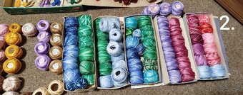 Bavlnky na vyšívanie - 2