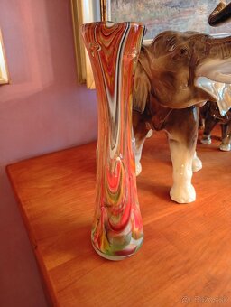 Váza Hutní sklo - 2