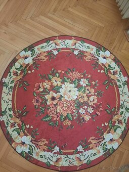 Plyšový koberec 120 cm - 2