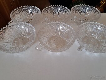 Kryštálové kompotové misky - 2