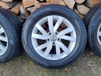 Alu disky 5x112 VW 215/60R16 - 2