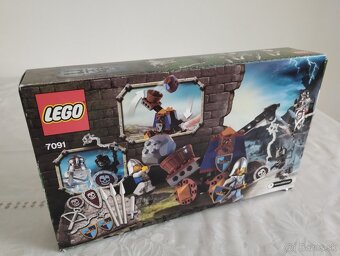LEGO Castle 7091 Knight's Catapult Defense (s boxom) - 2