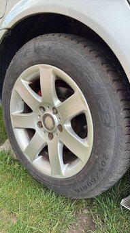 Elektróny + zimné pneu 205/60r16 - 2