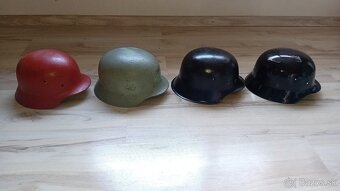 4 nemecke prilby WW2 - 2