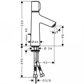 hansgrohe TALIS Select S 100 72042000 - 2