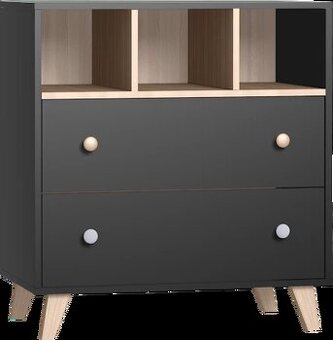 Detský nábytok zn.Faktum 3 ks set - skriňa+postieľka+komoda - 2