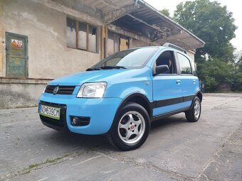 Fiat panda 4x4 1.2i benzín rv.2006 edícia climbing - 2