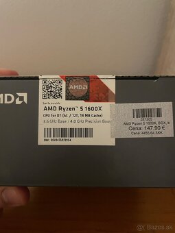 AMD RYZEN 5 1600X - 2
