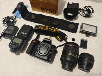 Nikon D750 + 2 objektivy - 2