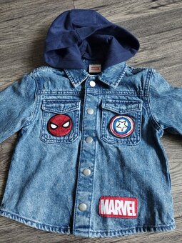 Rifľová bunda zn. Marvel nová - 2