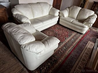 Kožená sedací souprava 3+2+1,5834 - 2