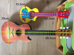 Detská plastová gitara, hračka - 2