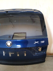 BMW X3 E83 kufrové dvere + plasty kufra - 2