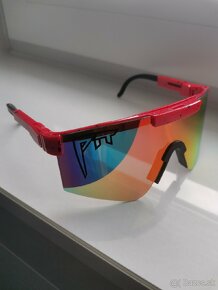 Športové slnečné okuliare Pit Viper (červené-oranžové sklo) - 2