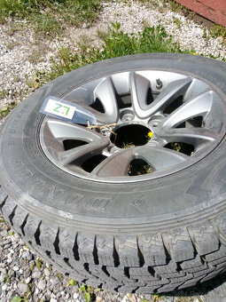 Disky Suzuki Jimny 15x5.5JJ ET5+pneumatiky Dunlop Grandtrek - 2