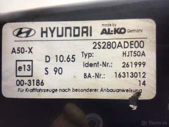 Ťažne zariadenie na Hyundai - 2