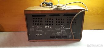 Retro elektronkove radio- Tesla--424 A - 2