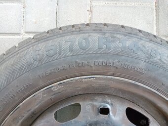 Barum Brillantis 2, 165/70 R14 na oceľových diskoch 6Jx12 - 2