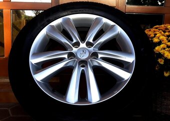 alu R18 5x114,3 orig. Hyundai + Kia + letné pneu 225/55R18 - 2
