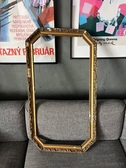 Retro masívny rám na obraz 110X60cm - 2