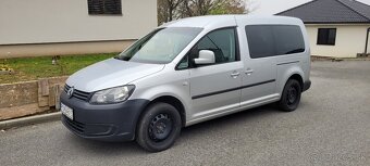Caddy Maxi  2,0 TDI, 2012, 103kw/140PS, strieborná metalíza - 2