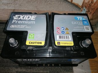 Autobaterka 12.V 72Ah Cena 35.€uro... - 2