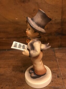 078 – Hummel, soška , porcelán, Spevák - 2