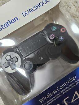 Ps4 dualshock novy zaplombovany v krabici - 2