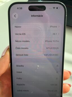 iPhone 15pro 128gb - 2