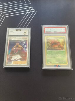 Pokemon PSA/PCA ohodnotené karty - 2