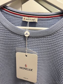 Moncler sveter XXL — nový s visačkami, svetlomodrý - 2
