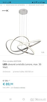 LENORE LED luster / lampa / svietidlo - 2