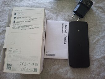 Nokia 215 dual sim 4g čierny v peknom stave komplet krabica - 2