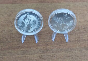 10 eur PROOF, BK a 5 eur mince Fauna a Flóra - 2