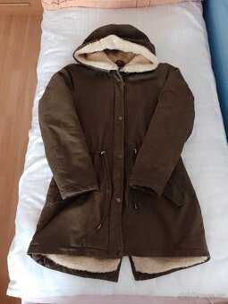 Teplučká zimná predĺžená bunda v.XL - 2
