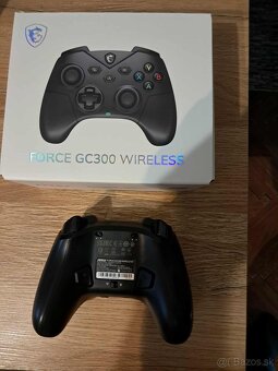 Gamepad MSI Force GC300 Wireless v zaruke 23 mesiacov - 2
