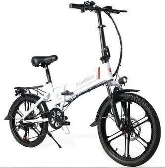 Skladací elektrický bicykel 250W 48V 20 kolesá - 2