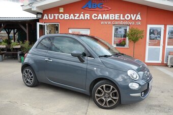Fiat 500 Lounge 1,2, 51kw, AT/5 - 2