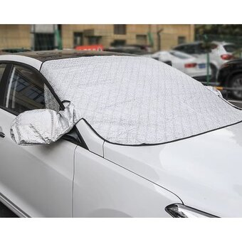 Magnetická ochranná plachta na čelne sklo - 2