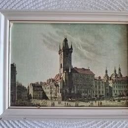 Krásne obrazy-brázky v ráme, pod sklom - 2