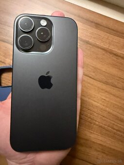 Predám Iphone 16 Pro, 256 GB, Black Titanium - 2