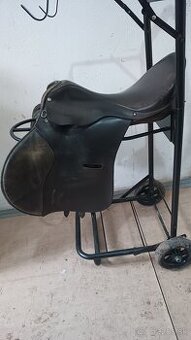 Kožené skokové sedlo KENT LEATHER (Made in England) – 17,5" - 2