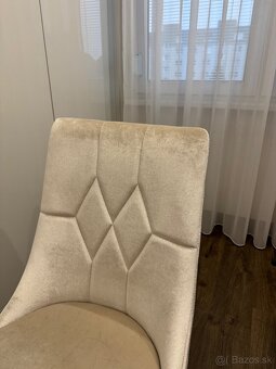 Čalúnené kuchynské stolicky 4ks - 2