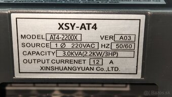 Frekvenčný menič 1F 2.2Kw - 2