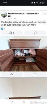 Predám komodu - 2