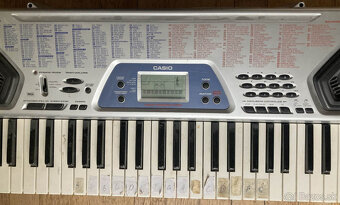 Predám keyboard casio CTK481 - 2